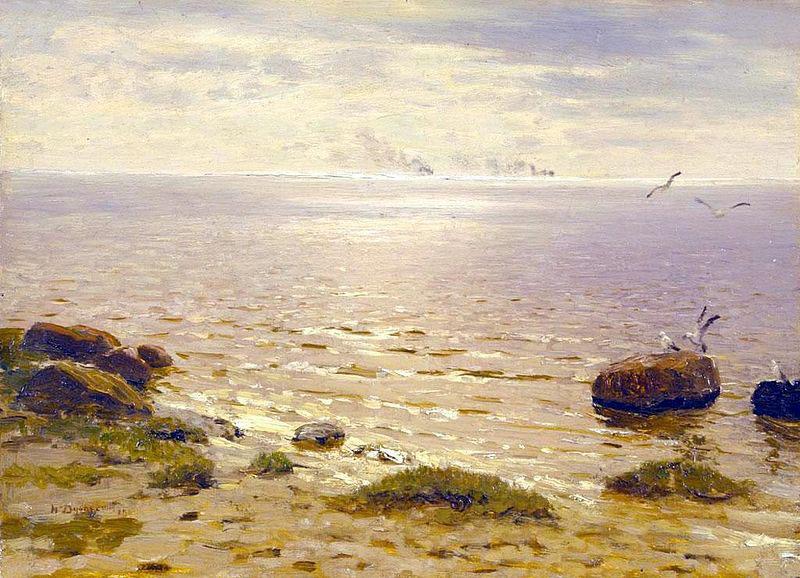 Nikolay Nikanorovich Dubovskoy Seascape oil painting image